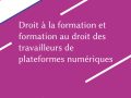 The Revue des Plateformes Numériques publishes its very first issue!